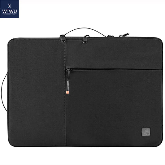 WIWU New Portable Laptop Sleeve 13 14 Double Layer Laptop Bag for MacBook Air 15 Air 13 2022 Case Waterproof Bag for Laptop 15.6 - R & R Innovations