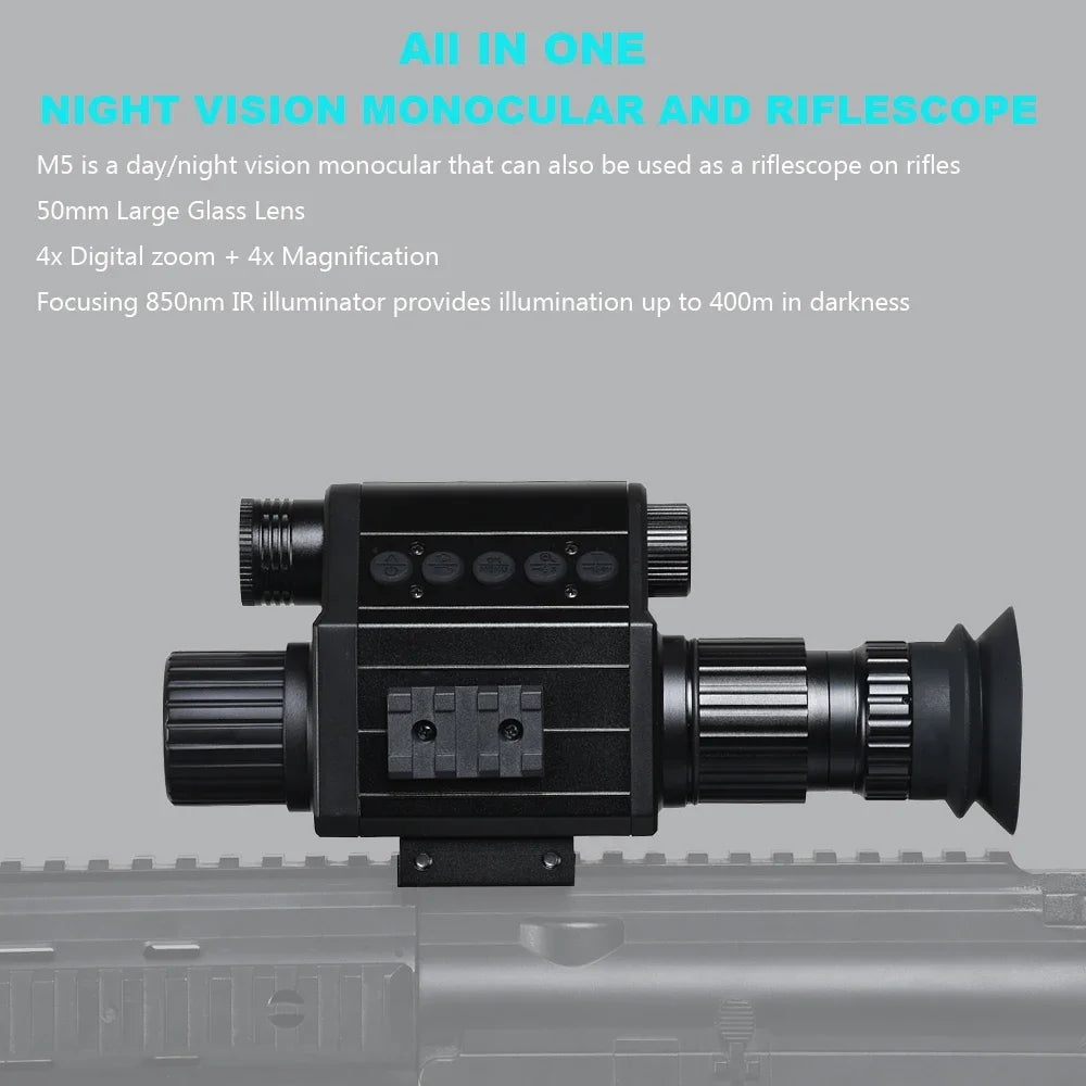 IM5 Digital Night Vision Scope with Video Recording for Hunting - R & R Innovations