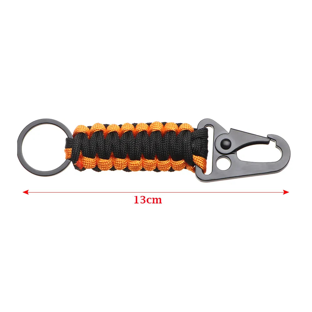 Military Paracord Keychain: Outdoor Survival Kit with Multi-Tools - R & R Innovations