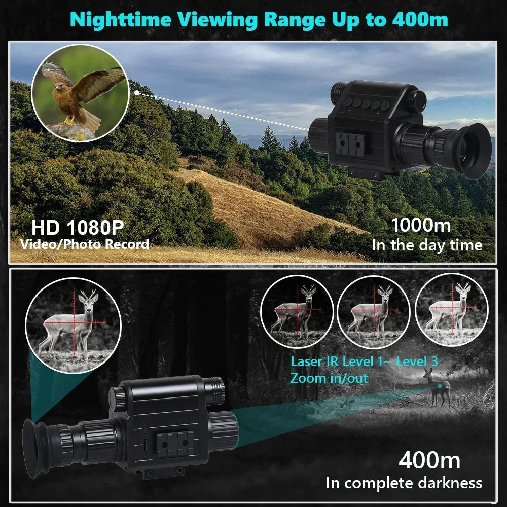 IM5 Digital Night Vision Scope with Video Recording for Hunting - R & R Innovations