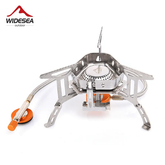 Widesea Windproof Camping Gas Burner: Outdoor Stove for Survival Trips - R & R Innovations